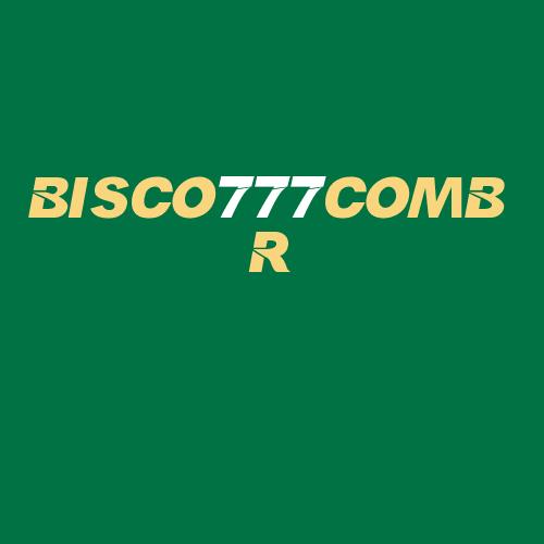 Logo da BISCO777COMBR